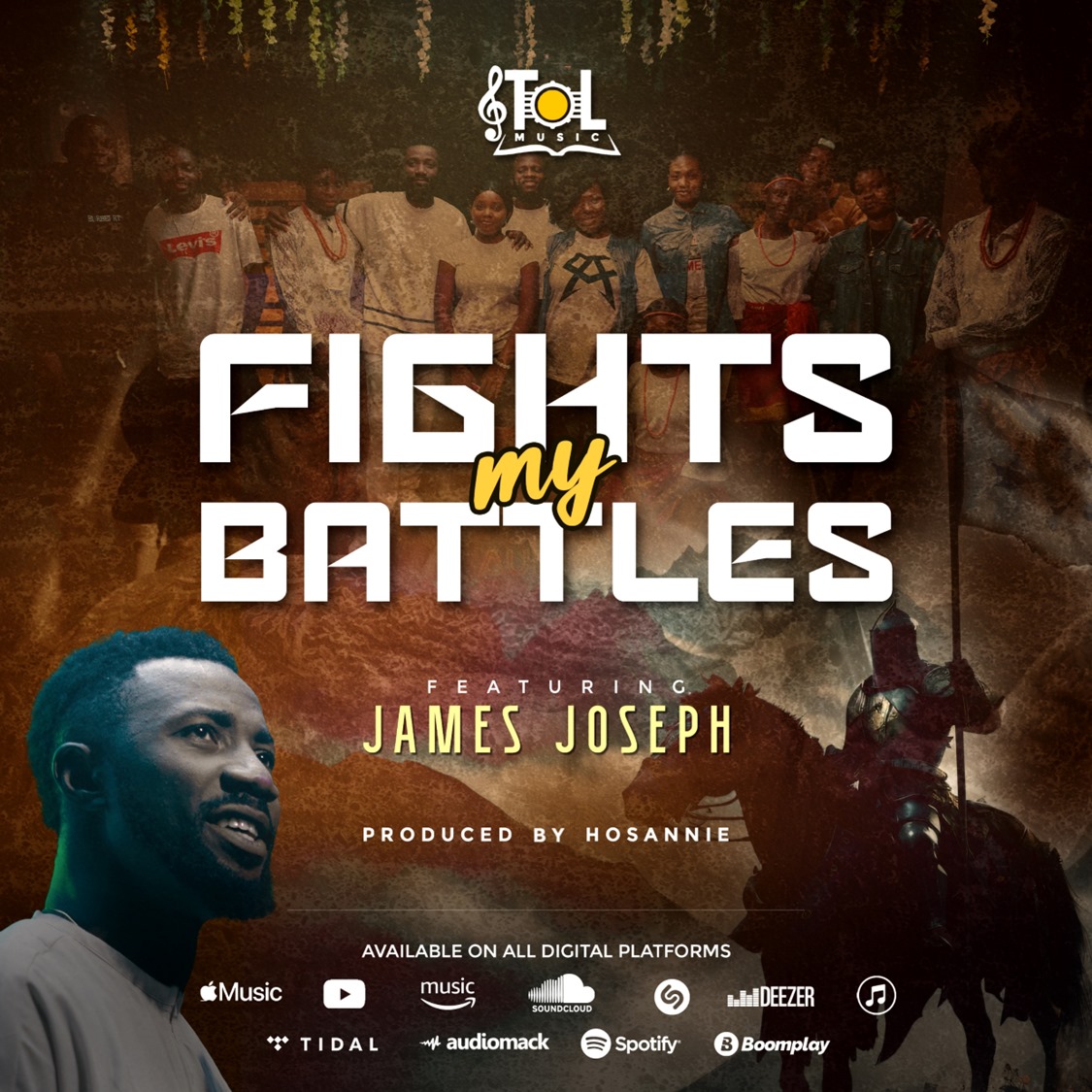 ToLmusic - "Fights My Battles" | Feat. James Joseph | @tolmusic_, @jamezzzjoseph |