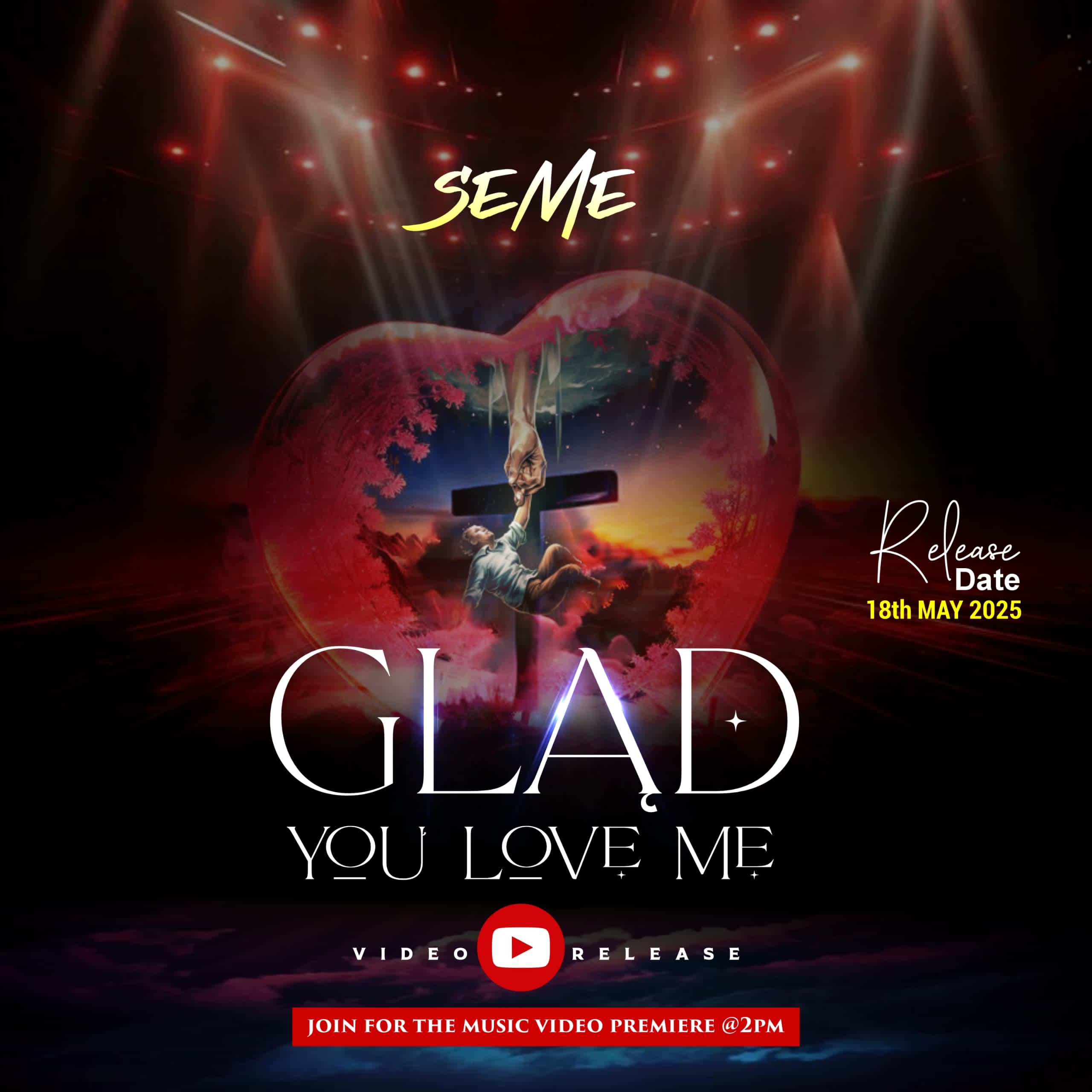 UK-Based Worship Leader and Medical Doctor, Seme, Set to Release Powerful Visual for Hit Single “Glad You Love Me” on May 18th | @dr_seme |